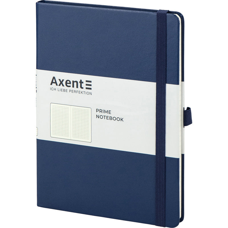Notebook Axent Partner Prime 8305-02-A, A5, 96 sheets, squared, navy