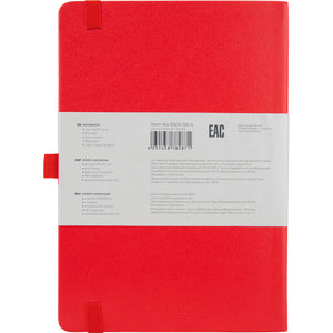 Notes Axent Partner Prime 8305-06-A, 145*210, 96 kartek, kratka, czerwony