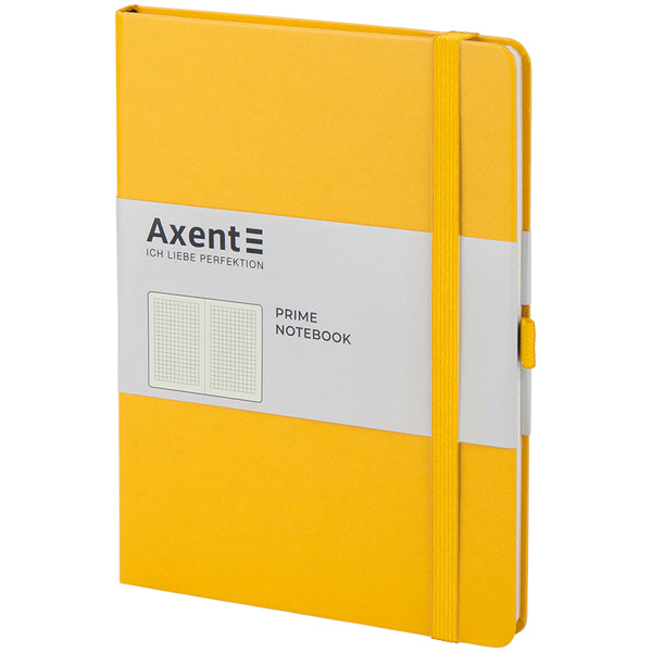 Notes Axent Partner Prime 8305-08-A, 145*210, 96 kartek, kratka, żółty