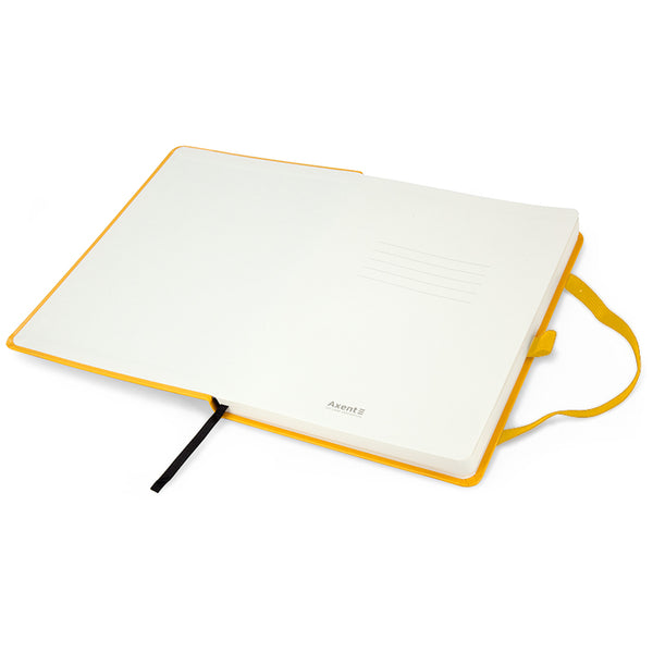 Notes Axent Partner Prime 8305-08-A, 145*210, 96 kartek, kratka, żółty
