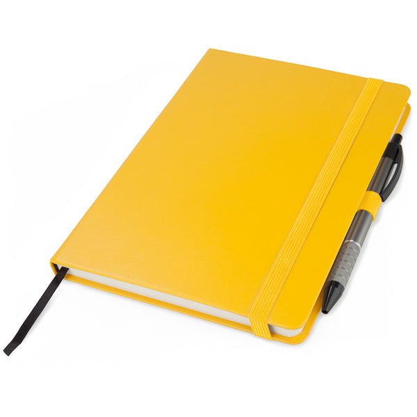 Notes Axent Partner Prime 8305-08-A, 145*210, 96 kartek, kratka, żółty