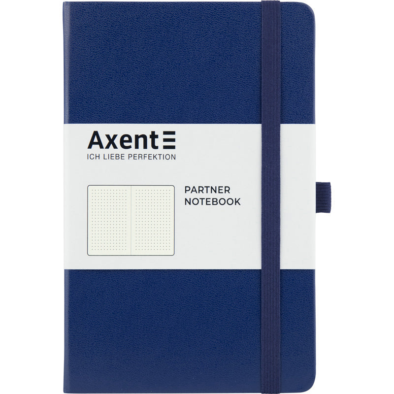 Notebook Axent Partner 8306-02-A, 125*195, 96 sheets, dotted, navy