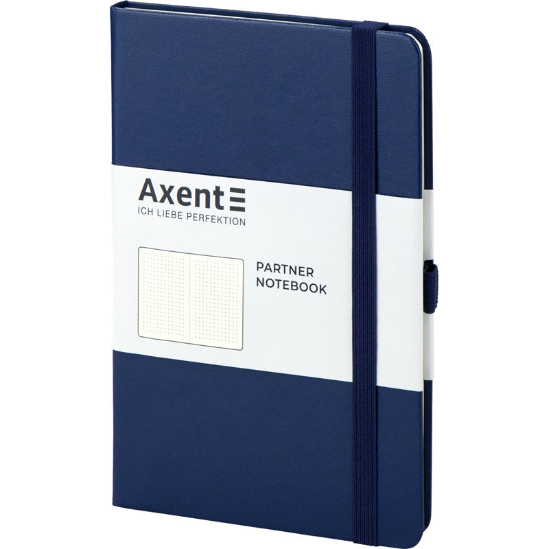 Notebook Axent Partner 8306-02-A, 125*195, 96 sheets, dotted, navy