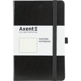 Notebook Axent Partner 8306-01-A, 125*195, 96 sheets, dotted, black