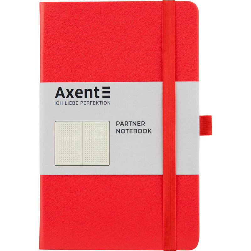 Notebook Axent Partner 8306-05-A, 125*195, 96 sheets, dotted, red
