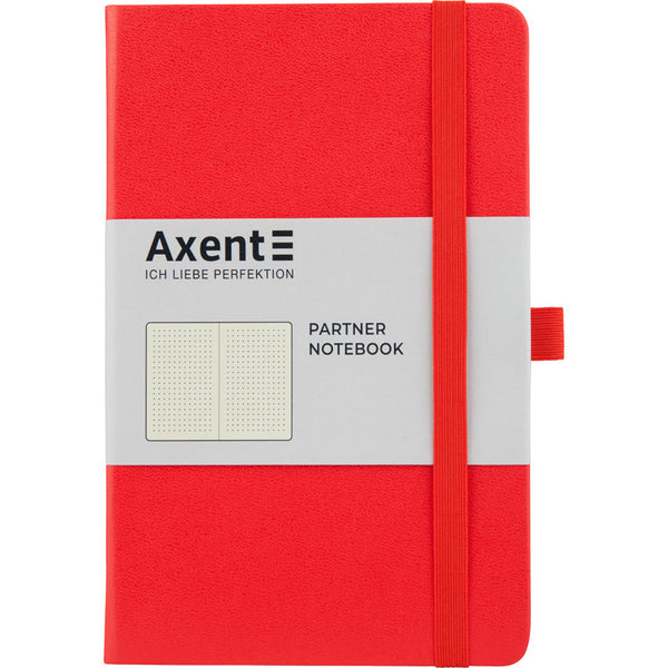 Notebook Axent Partner 8306-05-A, 125*195, 96 sheets, dotted, red