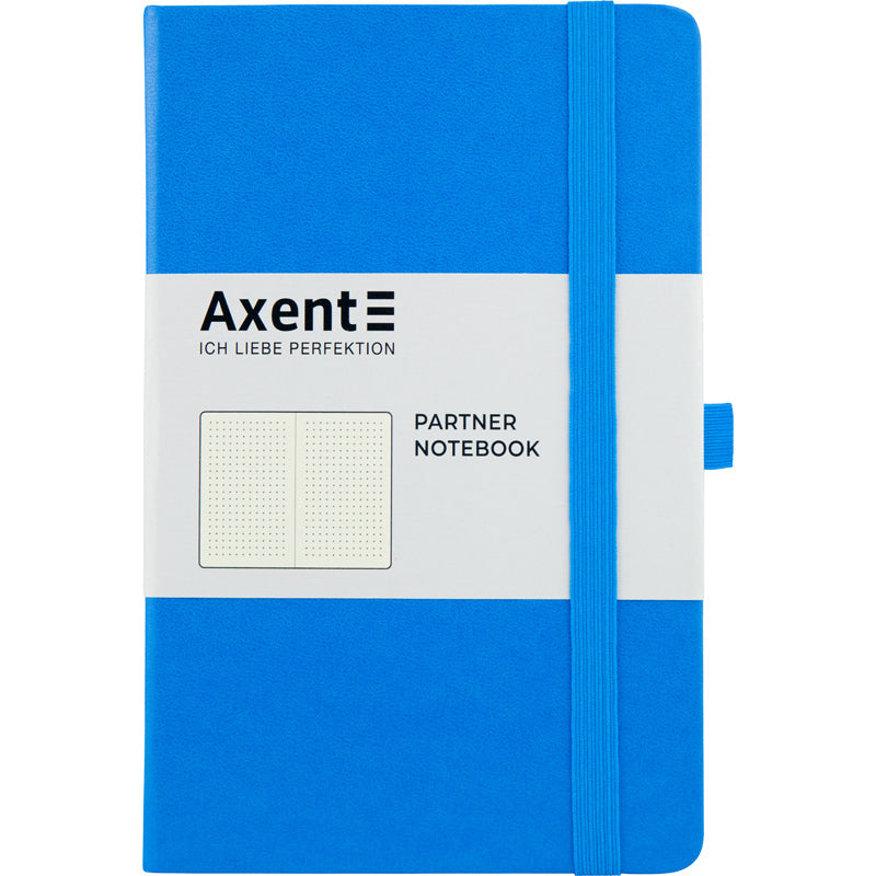 Notebook Axent Partner 8306-07-A, 125*195, 96 sheets, dotted, light blue