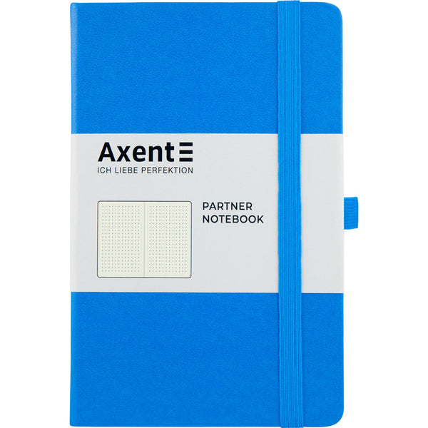 Notes Axent Partner 8306-07-A, 125*195, 96 kartek, kropka, błękitny