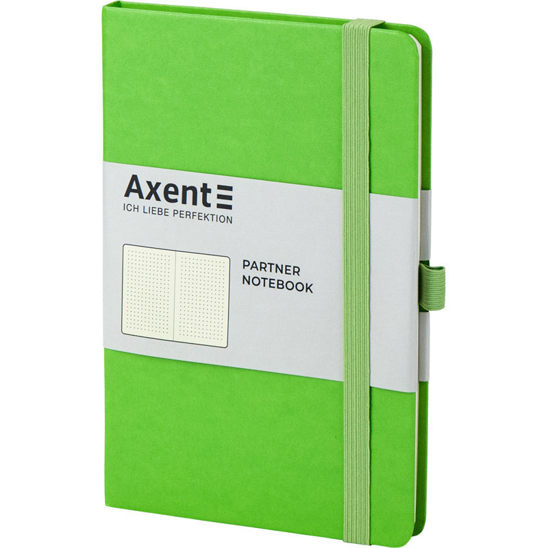 Notebook Axent Partner 8306-09-A, 125*195, 96 sheets, dotted, light green