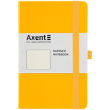 Notebook Axent Partner 8306-08-A, 125*195, 96 sheets, dotted, yellow