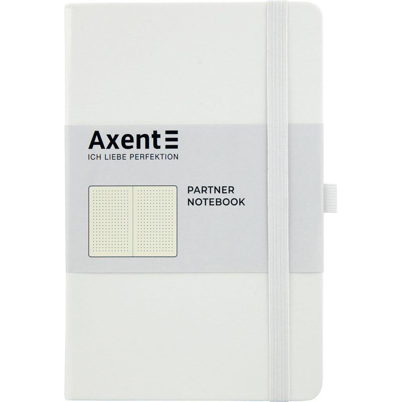 Notebook Axent Partner 8306-21-A, 125*195, 96 sheets, dotted, white