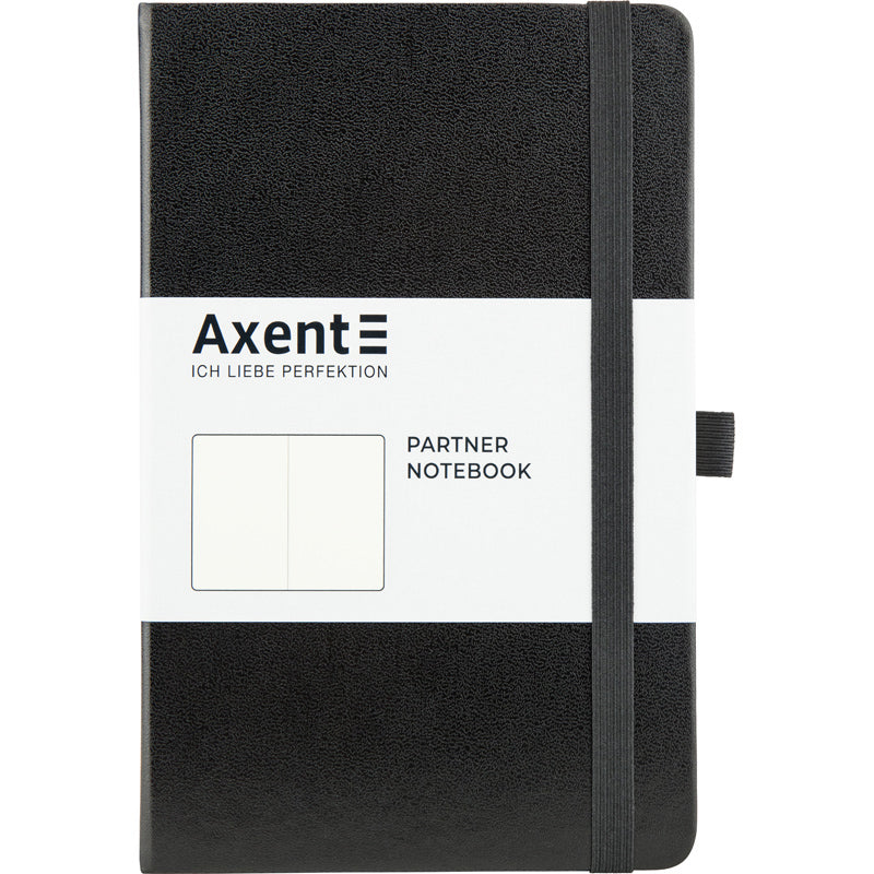 Notes Axent Partner 8307-01-A, 125*195, 96 kartek, nieliniowy, czarny