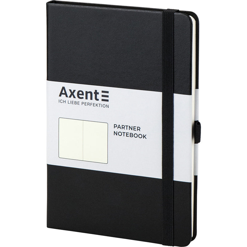 Notes Axent Partner 8307-01-A, 125*195, 96 kartek, nieliniowy, czarny