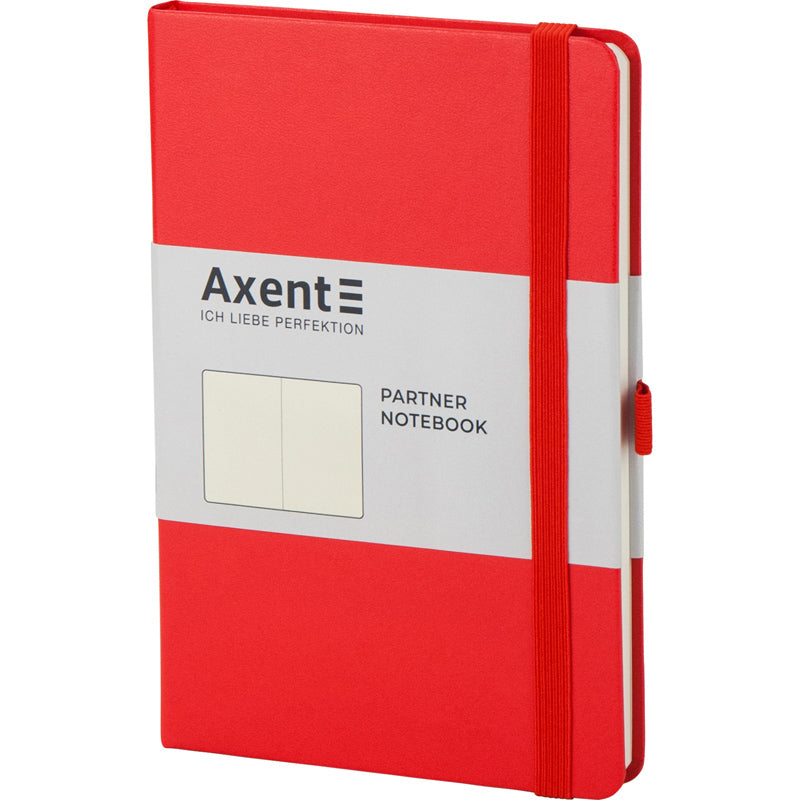 Notes Axent Partner 8307-05-A, 125*195, 96 kartek, nieliniowy, czerwony