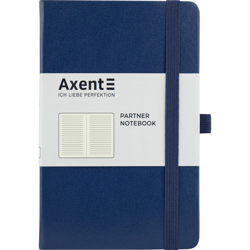 Notes Axent Partner 8308-02-A, 125*195, 96 kartek, linia, niebieski