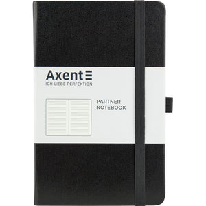 Notes Axent Partner 8308-01-A, 125*195, 96 kartek, linia, czarny