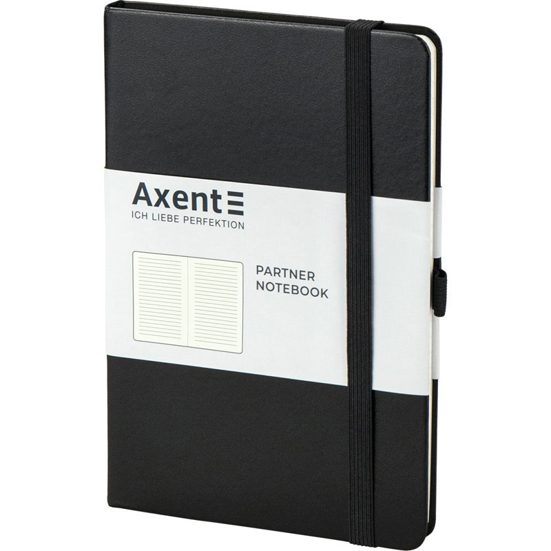 Notes Axent Partner 8308-01-A, 125*195, 96 kartek, linia, czarny