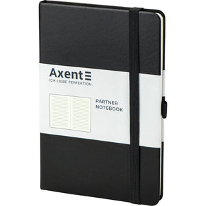 Notes Axent Partner 8308-01-A, 125*195, 96 kartek, linia, czarny