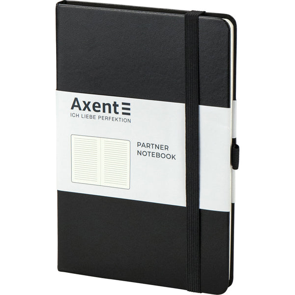 Notes Axent Partner 8308-01-A, 125*195, 96 kartek, linia, czarny
