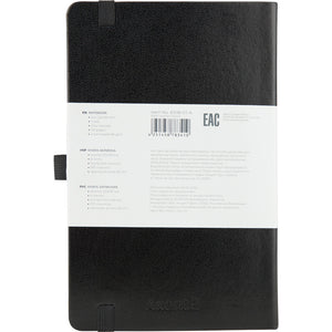 Notes Axent Partner 8308-01-A, 125*195, 96 kartek, linia, czarny