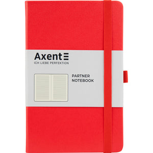 Notes Axent Partner 8308-05-A, 125*195, 96 kartek, linia, czerwony