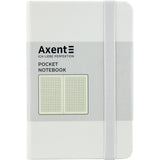 Notebook Axent Partner 8301-21-A, 95*140 mm, 96 pages, squared, white