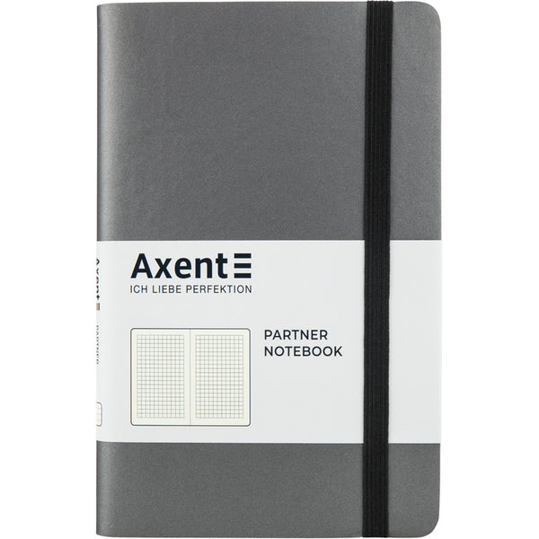 Notes Axent Partner Soft 8206-15-A, 125*195, 96 kartek, kratka, szary