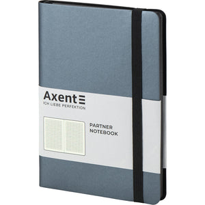 Notes Axent Partner Soft 8206-14-A, 125*195, 96 kartek, kratka, srebrno-niebieski