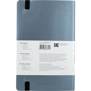 Notes Axent Partner Soft 8206-14-A, 125*195, 96 kartek, kratka, srebrno-niebieski