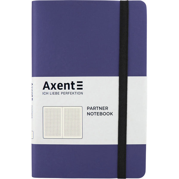 Notes Axent Partner Soft 8206-38-A, 125*195, 96 kartek, kratka, granatowy