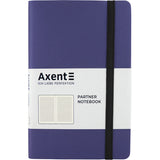 Notebook Axent Partner Soft 8206-38-A, 125*195 mm, 96 sheets, squared, light blue