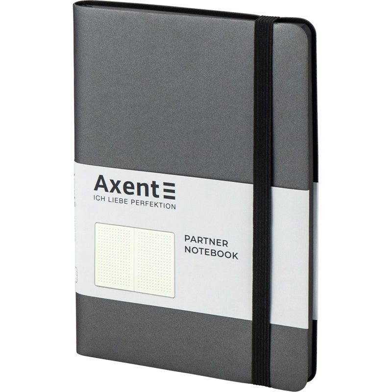 Notes Axent Partner Soft 8310-15-A, 125*195, 96 kartek, kropka, szary