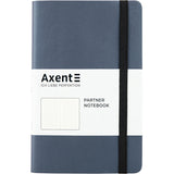 Notes Axent Partner Soft 8310-14-A, 125*195, 96 kartek, kropka, srebrno-niebieski