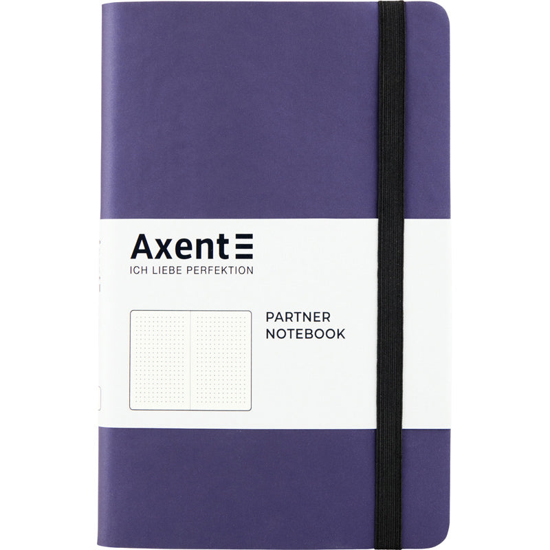 Notes Axent Partner Soft 8310-38-A, 125*195, 96 kartek, kropka, niebieski