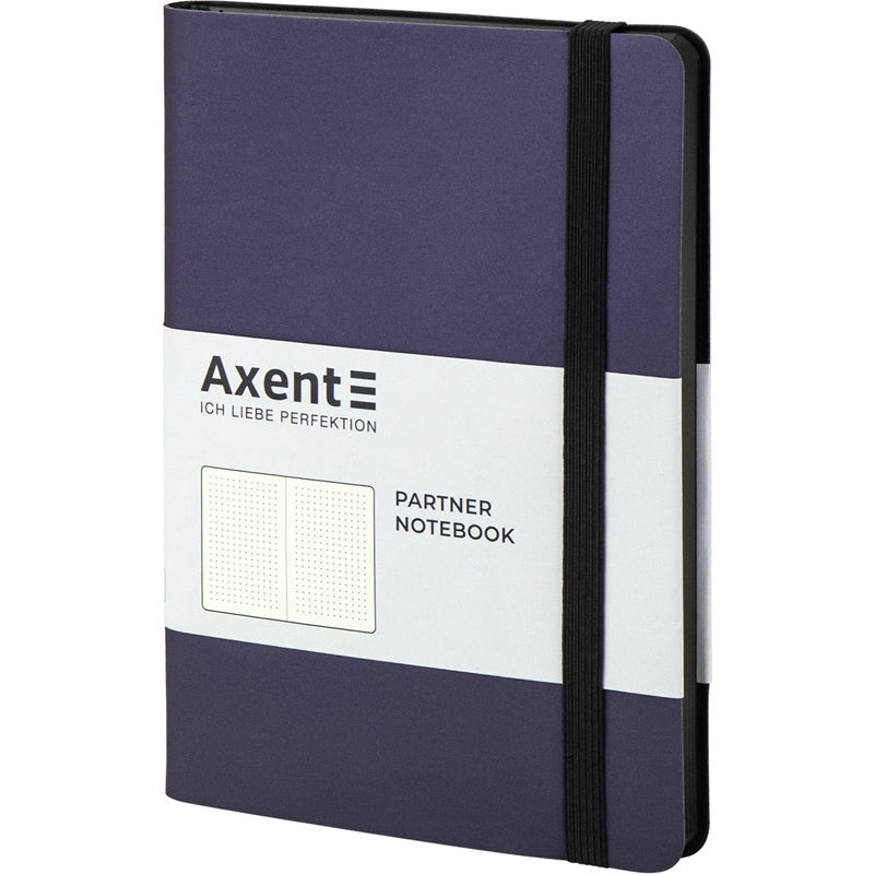 Notes Axent Partner Soft 8310-38-A, 125*195, 96 kartek, kropka, niebieski
