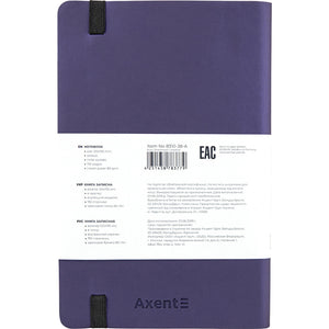 Notes Axent Partner Soft 8310-38-A, 125*195, 96 kartek, kropka, niebieski
