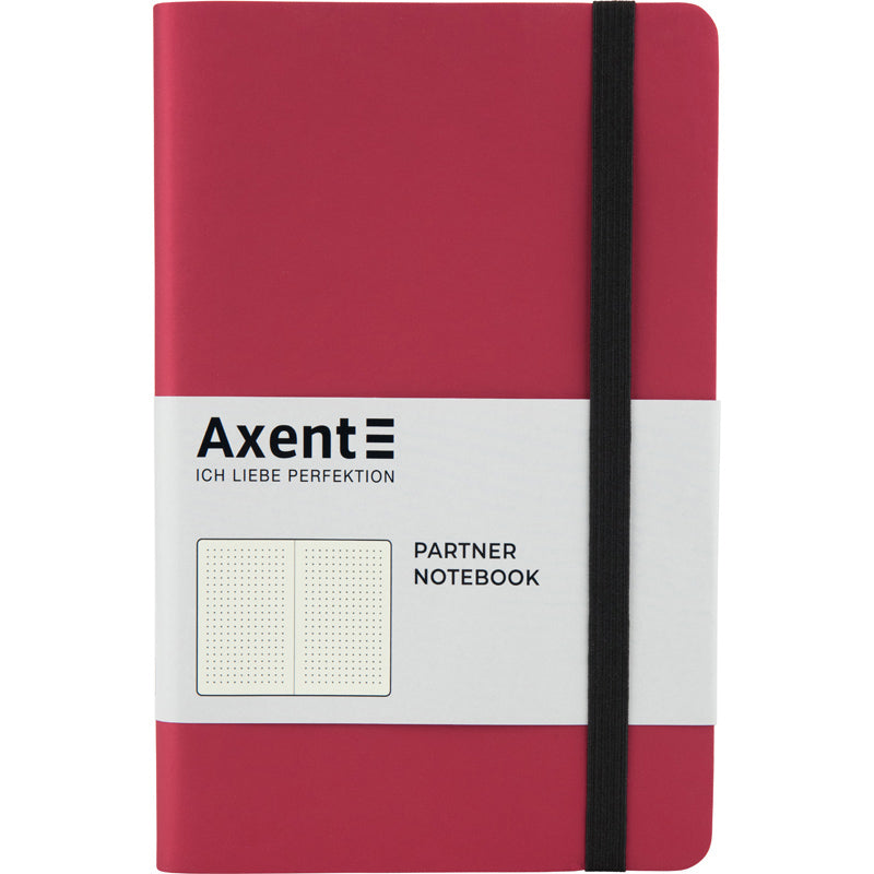 Notes Axent Partner Soft 8310-05-A, 125*195, 96 kartek, kropka, czerwony