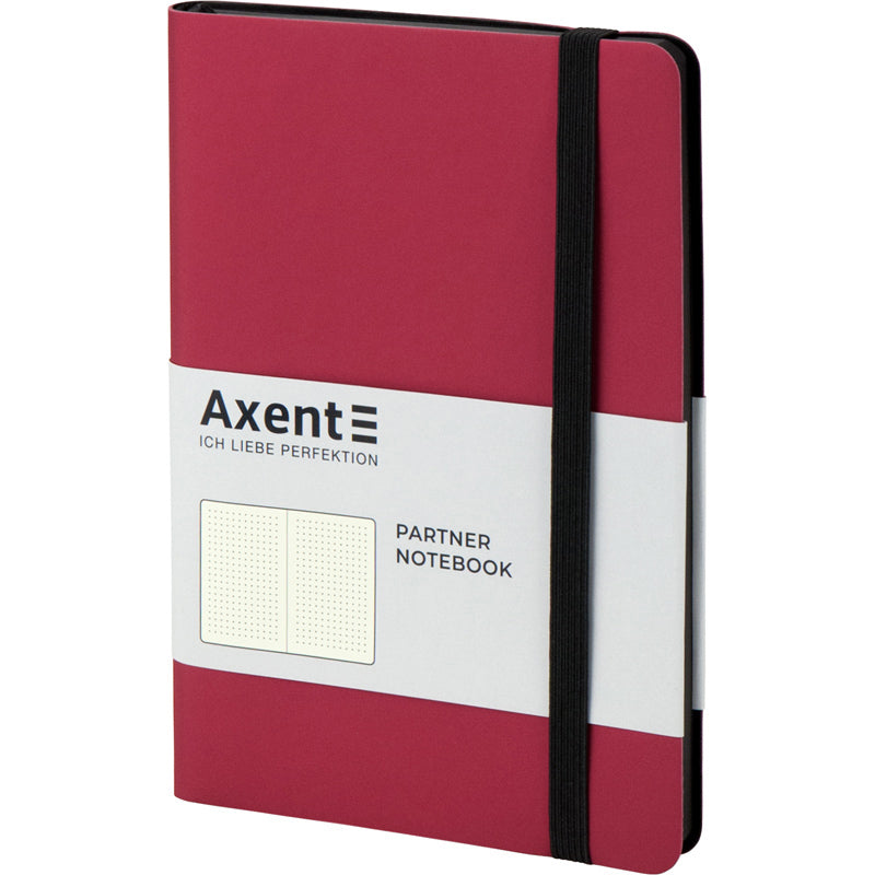 Notes Axent Partner Soft 8310-05-A, 125*195, 96 kartek, kropka, czerwony