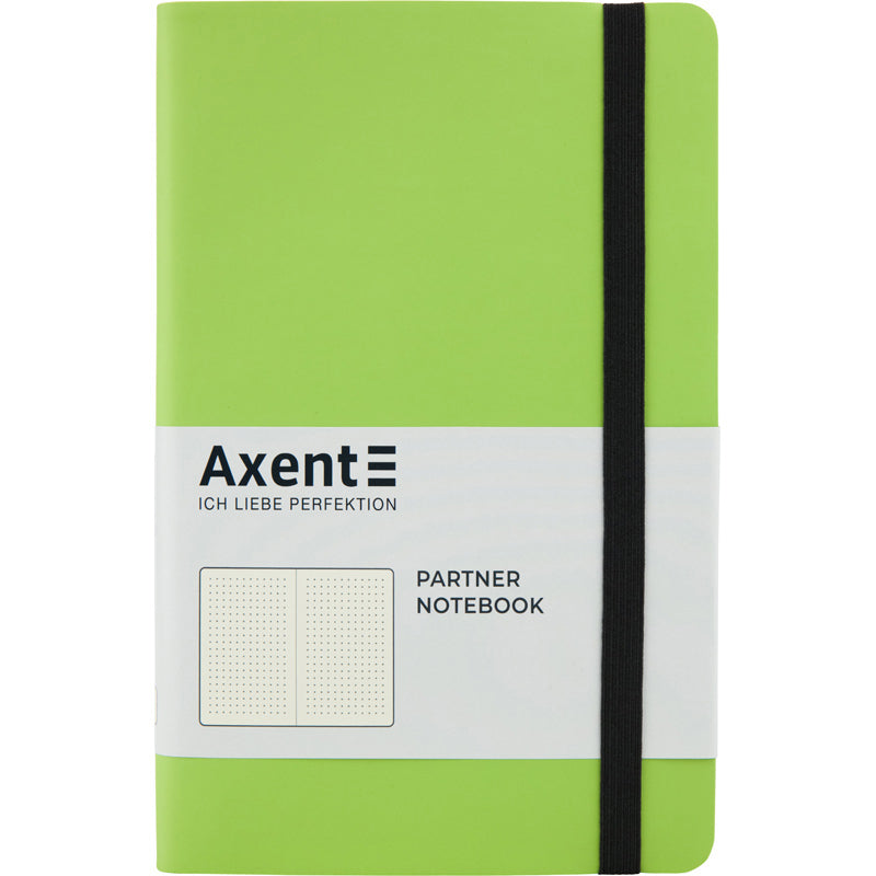 Notes Axent Partner Soft 8312-09-A, 125*195, 96 kartek, kropka, sałatowy