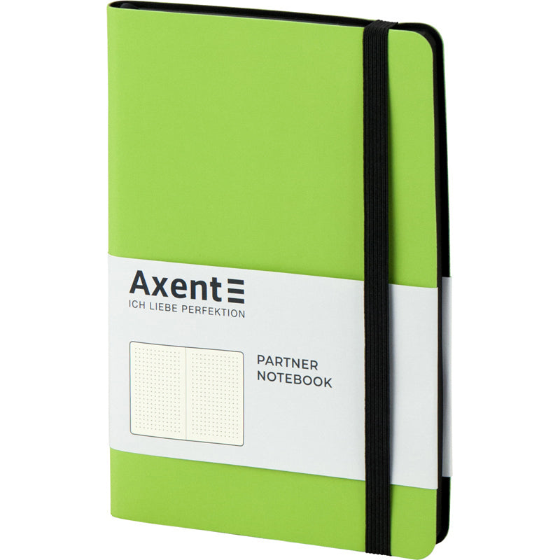 Notes Axent Partner Soft 8312-09-A, 125*195, 96 kartek, kropka, sałatowy