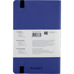 Notes Axent Partner Soft 8312-02-A, 125*195, 96 kartek, kropka, granatowy