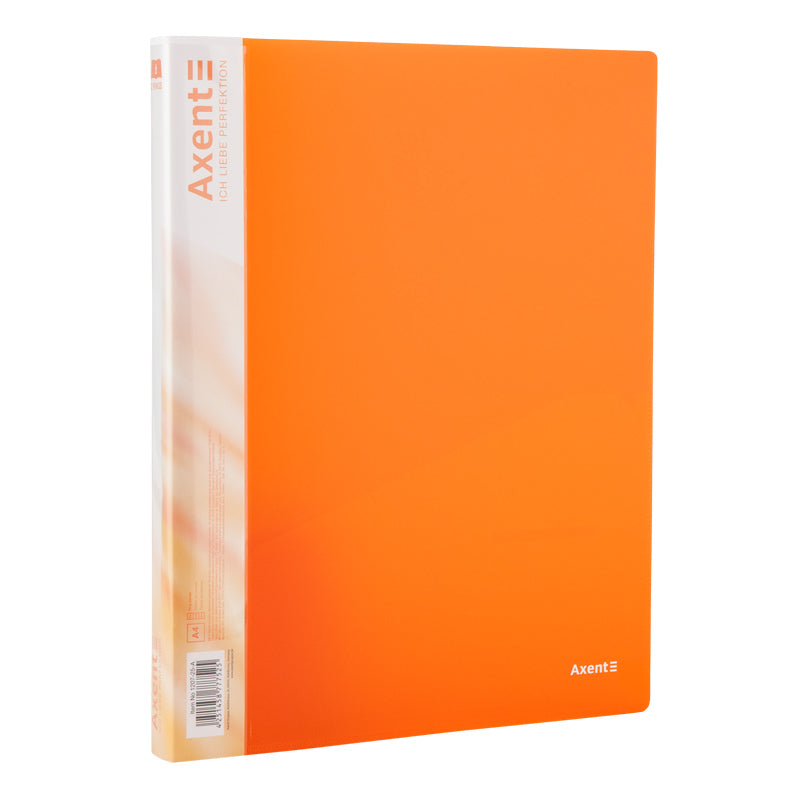 2-rings folder Axent 1207-25-A, 25 mm, A4, orange