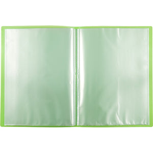 Display-book Axent 1020-26-A, 20 files, A4, green