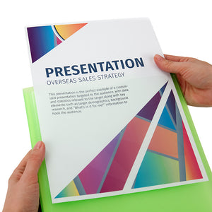 Display-book Axent 1020-26-A, 20 files, A4, green