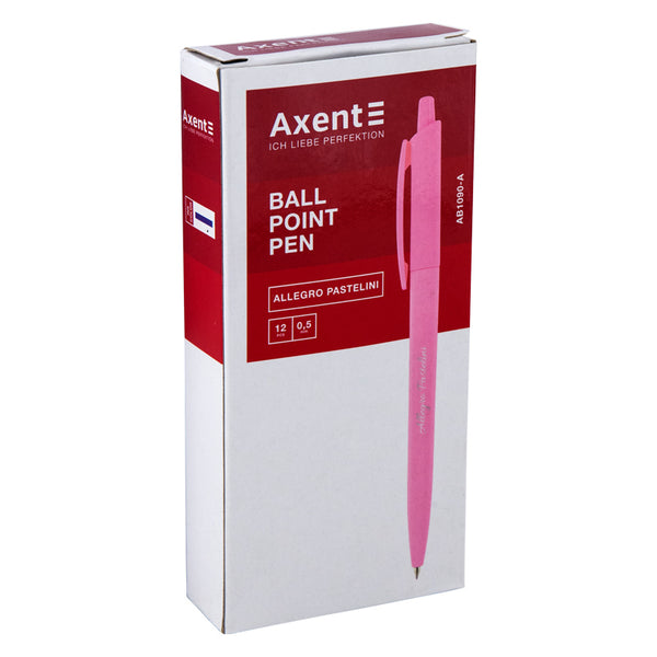 Długopis kulkowy Axent Allegro Pastelini AB1090-02-A, automatyczny, niebieski
