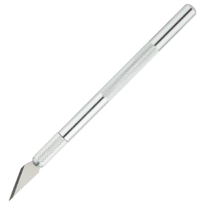 Precision craft knife, metal body (Al) Axent 6904-A, 5 spare blades