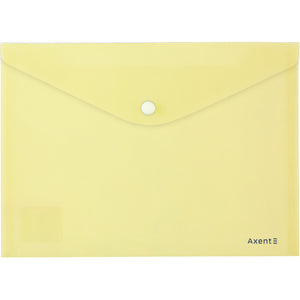 Teczka na zatrzask Axent 1522-08-A, А5, Pastelini, żółta