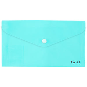 Folder with button Axent Pastelini 1414-18-A, DL, mint