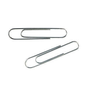 Zinc paper clip Delta D4115, 25 mm, 100 pcs