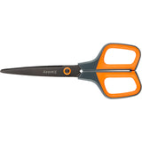 Office scissors Axent Titanium 6306-06-A, 19 cm, grey-orange